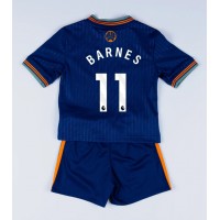 Fotbalové Dres Newcastle United Harvey Barnes #11 Dětské Alternativní 2025-26 Krátký Rukáv (+ trenýrky)